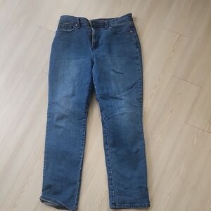 Gloria Vanderbilt Blue Straight Leg Jeans